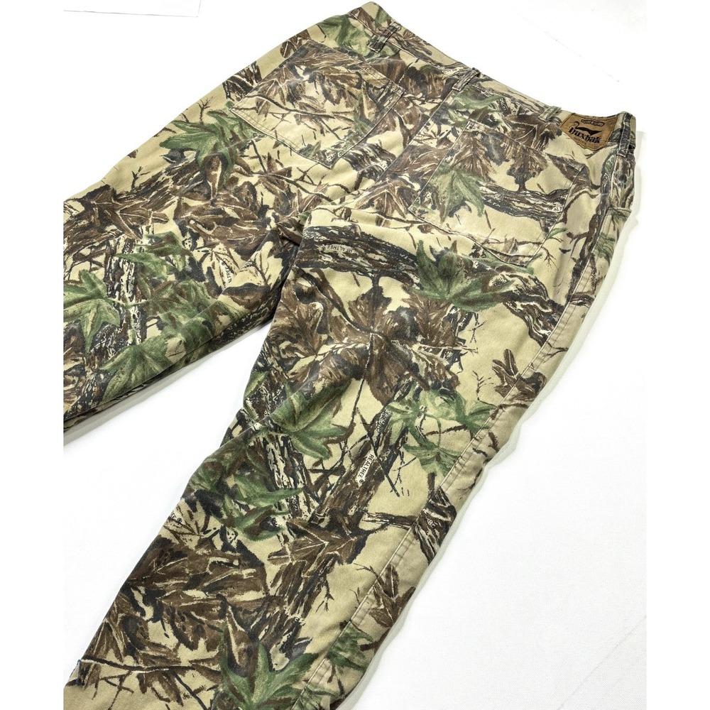 Duxbak Pants Men's 40 Regular Vintage Thinsulate Realtree Camo Hunting USA Made - Picture 14 of 15